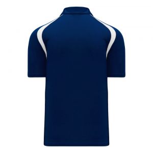 A1820 Apparel Polo Shirt - Navy/White - Back