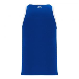 B1325 League Basketball Jersey - Royal/White - Back