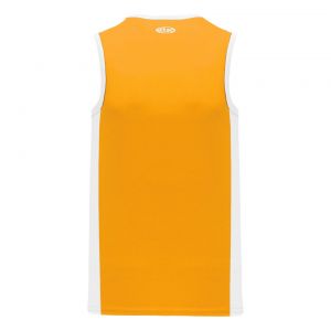 B2115 Pro Basketball Jersey - Gold/White - Back