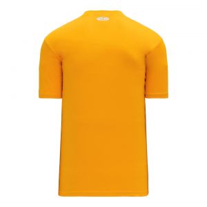 BA1347 Two Button Baseball Jersey - Gold - Back