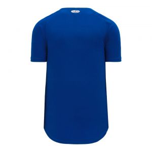 BA5200 Full Button Baseball Jersey - Royal - Back