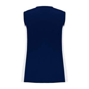 BA601L Women's Baseball Jersey - Navy/White - Back