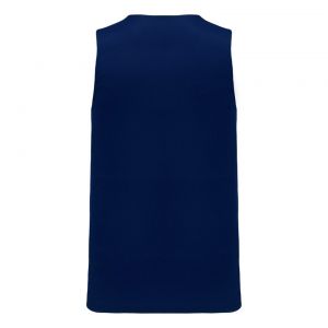 BR1105 League Basketball Jersey - Navy/White - Back
