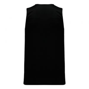 BR1105 League Basketball Jersey - Black/White - Back