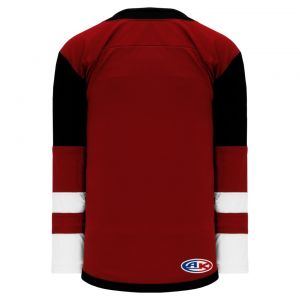 H550B Pro Hockey Jersey - 2017 Arizona Av Red - Back