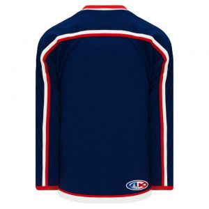 H550B Pro Hockey Jersey - 2010 Columbus Navy - Back