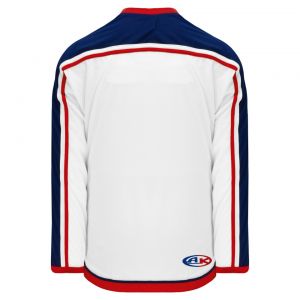 H550B Pro Hockey Jersey - 2010 Columbus White - Back