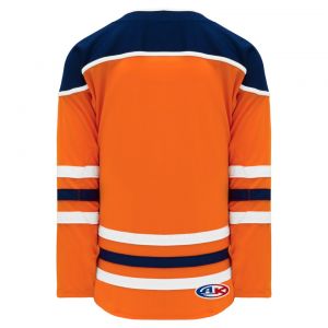 H550B Pro Hockey Jersey - 2017 Edmonton Orange - Back