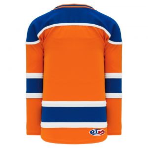 H550B Pro Hockey Jersey - New 2015 Edmonton 3rd Orange - Back