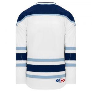 H550B Pro Hockey Jersey - Maine White - Back