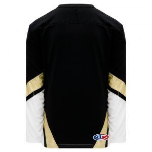H550B Pro Hockey Jersey - New Pittsburgh 3rd Black - Back