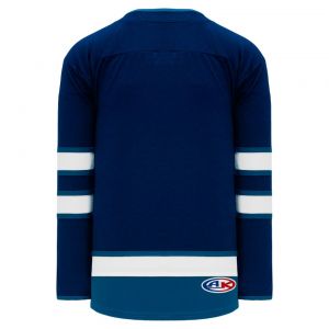 H550B Pro Hockey Jersey - 2017 Winnipeg Navy - Back