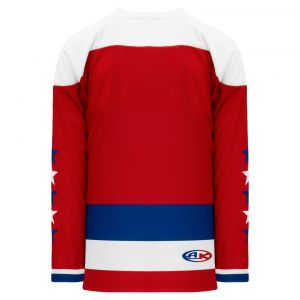 H550C Pro Hockey Jersey - 2015 Washington 3rd Red - Back