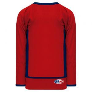 H550D Pro Hockey Jersey - 2008 Washington Red - Back