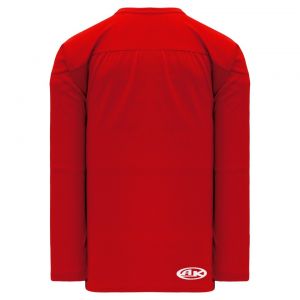 H6000 Practice Hockey Jersey - Red - Back