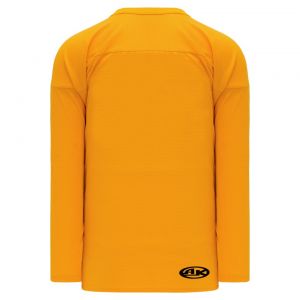 H6000 Practice Hockey Jersey - Gold - Back