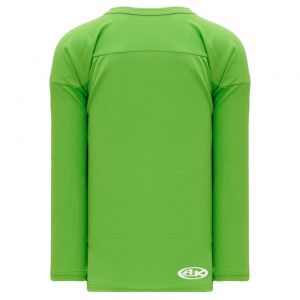 H6000 Practice Hockey Jersey - Lime Green - Back