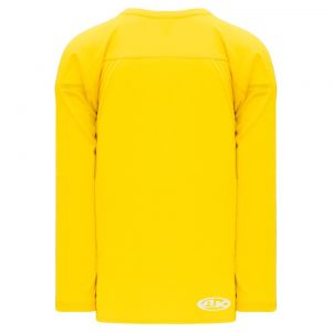 H6000 Practice Hockey Jersey - Maize - Back