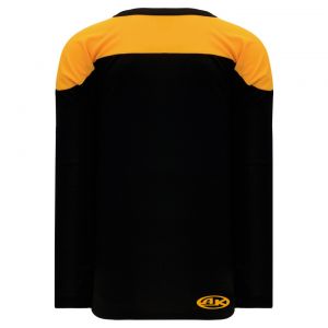 H6100 League Hockey Jersey - Black/Gold - Back