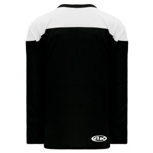 H6100 League Hockey Jersey - Black/White - Back