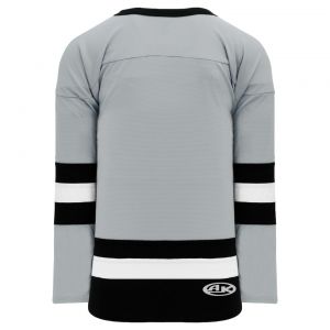 H6500 League Hockey Jersey - Grey/Black/White - Back