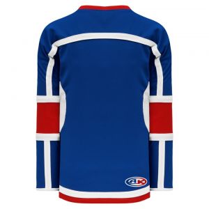 H7000 Select Hockey Jersey - Royal/Red/White - Back