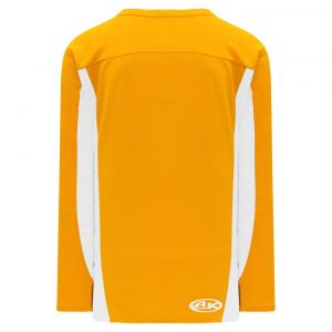 H7100 Select Hockey Jersey - Gold/White - Back