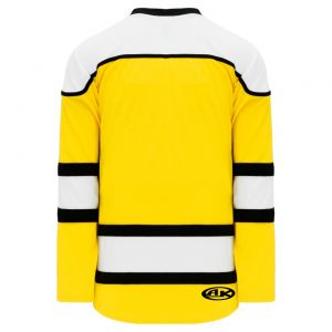 H7500 Select Hockey Jersey - Maize/Black/White - Back