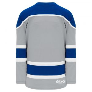 H7500 Select Hockey Jersey - Grey/Royal/White - Back