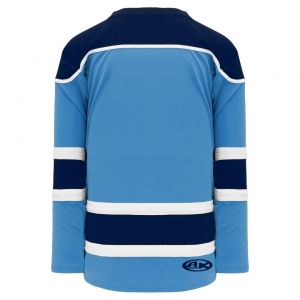 H7500 Select Hockey Jersey - Sky/White/Navy - Back