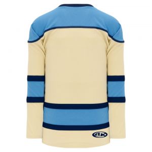 H7500 Select Hockey Jersey - Sand/Navy/Sky - Back