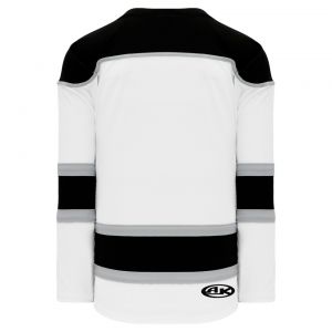 H7500 Select Hockey Jersey - White/Black/Grey - Back