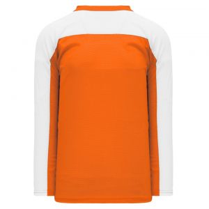 LB153 Box Lacrosse Jersey - Orange/White - Back