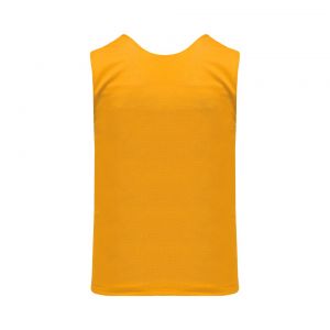LF302 Reversible Field Lacrosse Jersey - Gold/White - Back