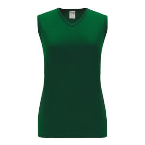 V635L Women's Volleyball Jersey - Dark Green - Front