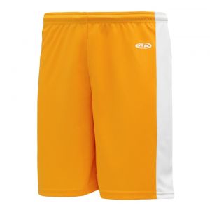 VS9145 Volleyball Shorts - Gold/White - Front