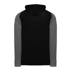 A1840 Apparel Sweatshirt - Black/Heather Charcoal - Back