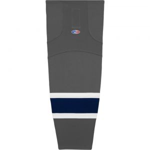 HS2100 Lightweight Pro Hockey Socks - 2021 Winnipeg Reverse Retro Charcoal - Front