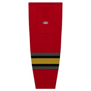 HS2100 Lightweight Pro Hockey Socks - 2021 Vegas Reverse Retro Red - Front