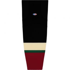 HS2100 Lightweight Pro Hockey Socks - 2018 Arizona Kachina Black - Front