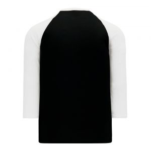 V1846 Volleyball Jersey - Black/White - Back
