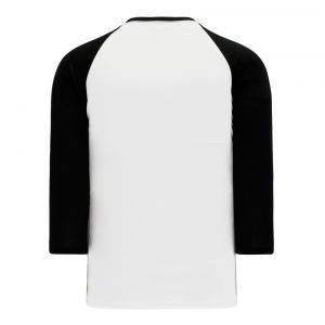 V1846 Volleyball Jersey - White/Black - Back