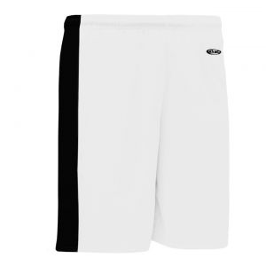 VS9145 Volleyball Shorts - White/Black - Back