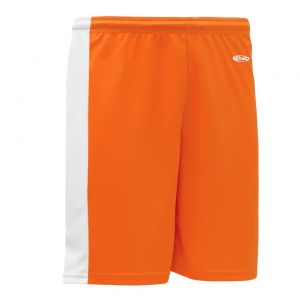 VS9145 Volleyball Shorts - Orange/White - Back