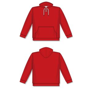 Athletic Knit A1834-005 Apparel Sweatshirt - Red - Full
