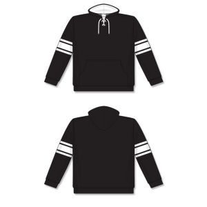 Athletic Knit A1845-221 Apparel Sweatshirt - Black/White - Full