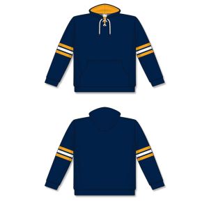 Athletic Knit A1845-460 Apparel Sweatshirt - Navy/Gold/White - Full