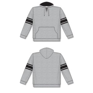 Athletic Knit A1845-920 Apparel Sweatshirt - Heather Grey/Black - Full