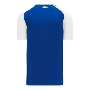 Athletic Knit BA1375-206 Pullover Baseball Jersey - Royal/White - Rear