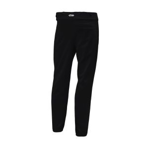 Athletic Knit BA1380-001 Pro Baseball Pants - Black - Rear
